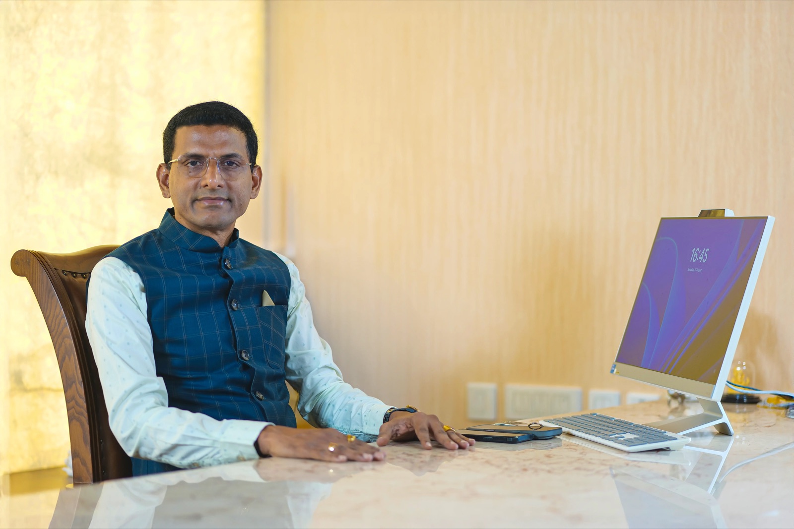 Prashanth K. Sanil, Chairman and Managing Director of Nidhi Land Developers