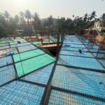 1st Slab Reinforcement Work