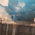 1st Slab de-shuttering work