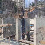 Lift Column de Shuttering work