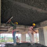 6th floor Ceiling Plastering work